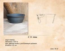 C 11 ceramika sredniowieczna garncarstwo