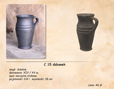 C 15 dawne garncarstwo